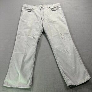 VINTAGE Levi's Action Jeans Mens 36x26 Blue Straight Leg Classic Stretch USA